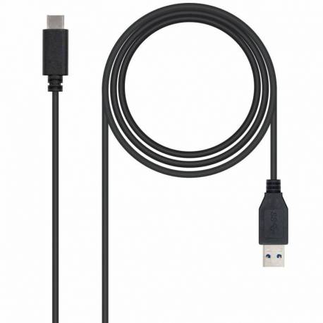 CABLE CONVERSOR USB-C 3.1 GEN2 USB-M NANOCABLE 1M