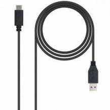 CABLE CONVERSOR USB-C 3.1 GEN2 USB-M NANOCABLE 1M