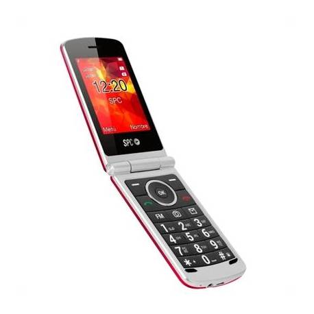 MOVIL SPC OPAL RED TIPO TAPA 2.8" RADIO BLUETOOH