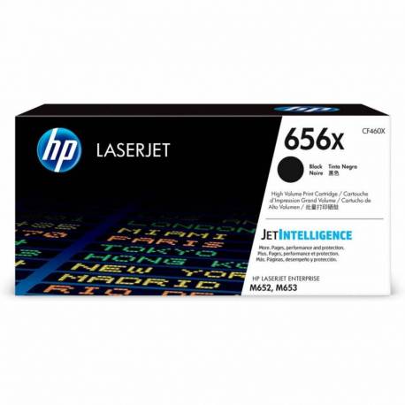 TONER LASERJET HP 656X CF460X NEGRO