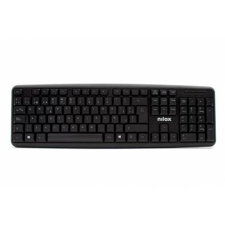 TECLADO NILOX USB NEGRO