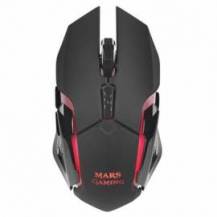 RATON MARS GAMING OPTICO WIRELESS 6 BOTONES