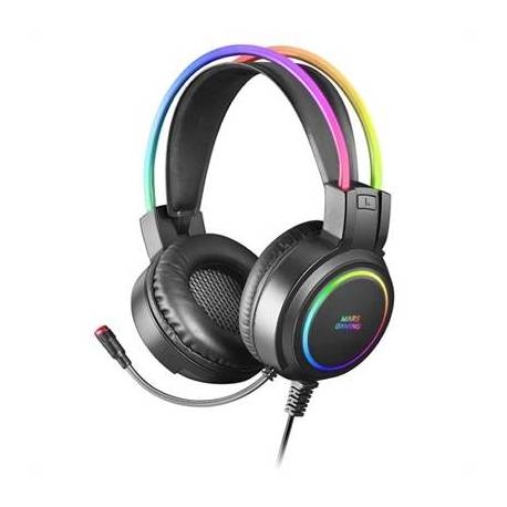 AURICULARES CON MICRO MARS GAMING MHRGB JACK 3.5MM