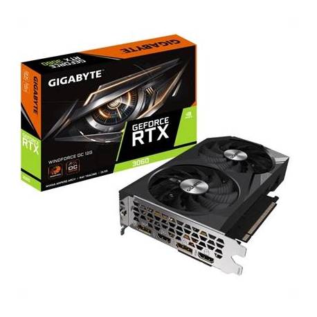 TARJETA GRAFICA GIGABYTE RTX 3060 WINDFORCE GDDR6 12GB