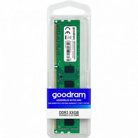 MODULO MEMORIA RAM S/O DDR3 8GB 1600MHZ GOODRAM