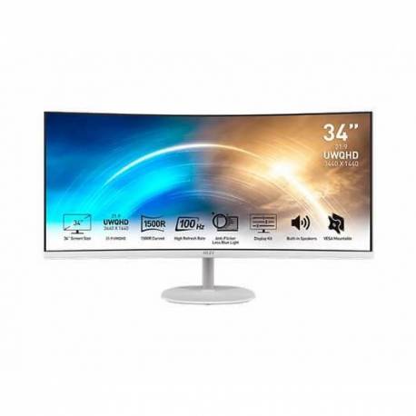 MONITOR LED 34" MSI UHD 4K MULTIMEDIA MP341CQW