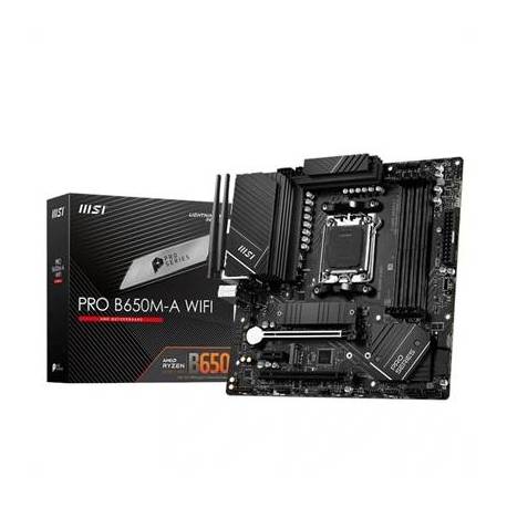 PLACA BASE MSI AM5 PRO B650M-A MATX WIFI