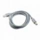 CABLE USB-A A USB -B MACHO MACHO 1.8M