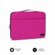 FUNDA PORTATIL SUBBLIM ELEGANT LAPTOP SLEEVE 14" ROSA