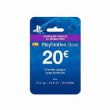 TARJETA PREPAGO MONEDERO SONY PLAYSTATION LIVE 20 €