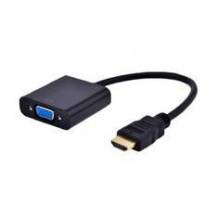 ADAPTADOR GEMBIRD HDMI VGA MACHO - HEMBRA CON AUDIO