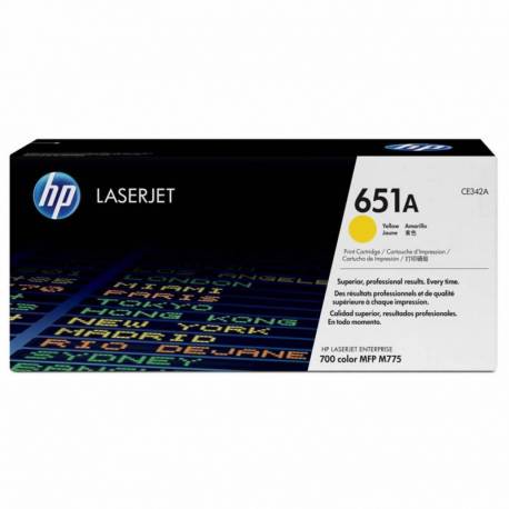 TONER HP 651A AMARILLO 16000 PAGINAS