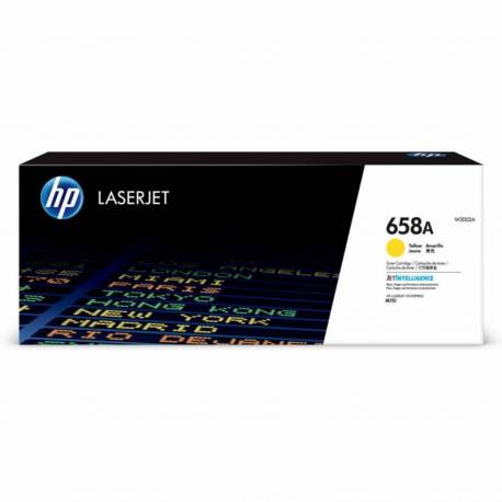 TONER HP 658A AMARILLO 6000 PAGINAS