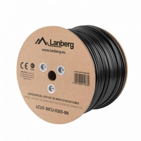 CABLE RED UTP CAT5E RJ45 LAMBERG 305M