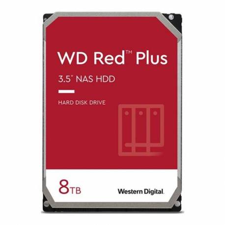 HDD INTERNO 3.5" WESTERN DIGITAL RED PLUS DE 8TB