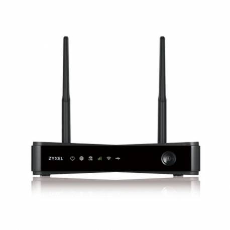 ROUTER INALAMBRICO ZYXEL LTE3301 PLUS EU01V1F 4 PUERTOS