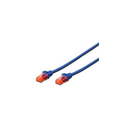 CABLE RED UTP CAT6 RJ45 EWENT 0.5M