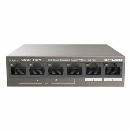 SWITCH IP-COM 6 PUERTOS GIGABYTE