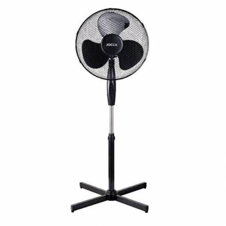 VENTILADOR PIE JOCCA 40CM 40W NEGRO