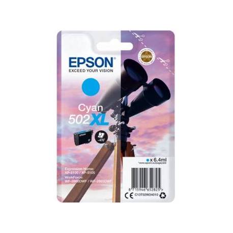 CARTUCHO TINTA EPSON T02W240 502XL CIAN