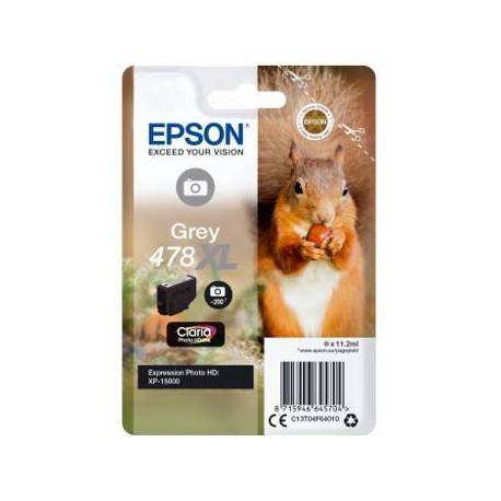 CARTUCHO TINTA EPSON C13T04F64010 SINGLEPACK GRIS