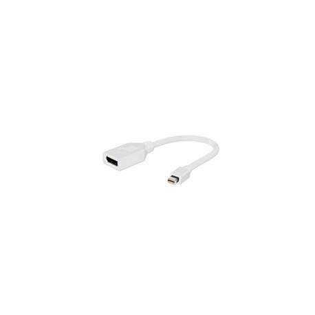 ADAPTADOR DISPLAYPORT A MINI DISPLAYPORT HEMBRA-MACHO