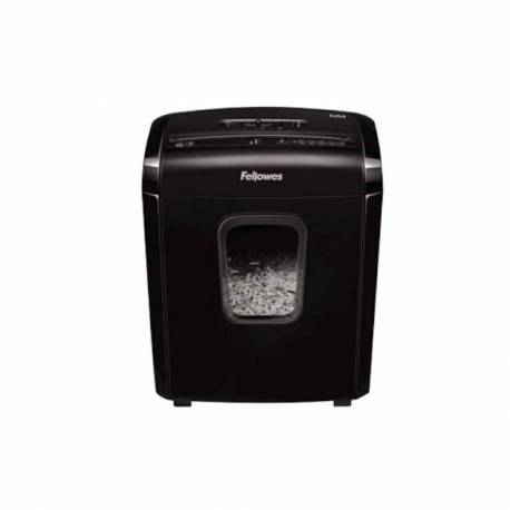 DESTRUCTORA PAPEL FELLOWES 6M NEGRA MINICORTE