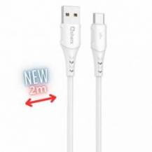 CABLE QCHAR USB-C A USB-A 2M