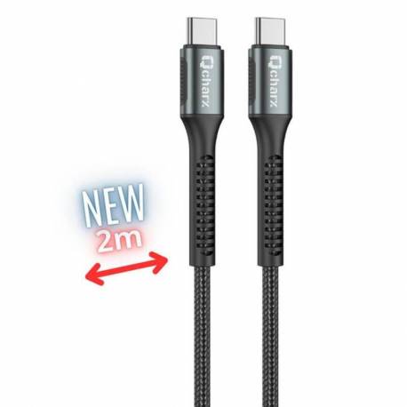 CABLE QCHAR PRAGUE USB-C 2M