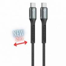 CABLE QCHAR PRAGUE USB-C 2M