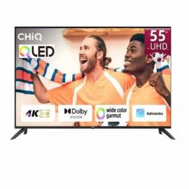 TV CHIQ 55" LED UHD 4K SMAR TV U55QG7V