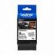 CINTA LAMINADA BROTHER TZEFX211 TEXTO NEGRO