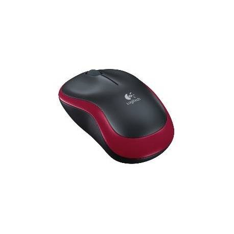 LOGITECH WIRELESS M185 OPTICO ROJO