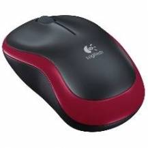 LOGITECH WIRELESS M185 OPTICO ROJO