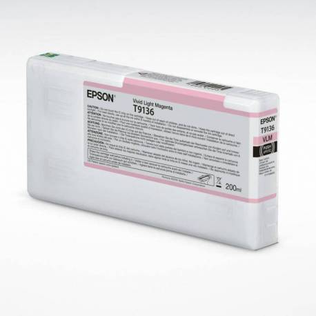 CARTUCHO TINTA EPSON T9136 LIGHT MAGENTA