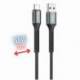 CABLE QCHAR PRAGUE LIGHTNING USB-A 2M