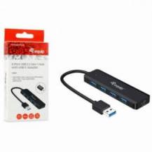 HUB USB EQUIP LIFE A 4 PUERTOS USB 3.2