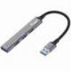 HUB USB EQUIP LIFE 1 X 3 PUERTOS USB 2.0