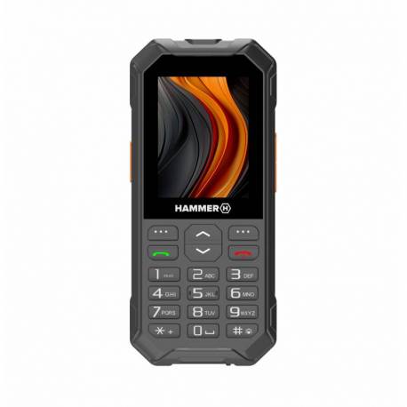 TELEFONO MOVIL RUGERIZADO HAMMER 6 2.4" NEGRO