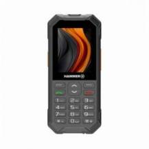 TELEFONO MOVIL RUGERIZADO HAMMER 6 2.4" NEGRO