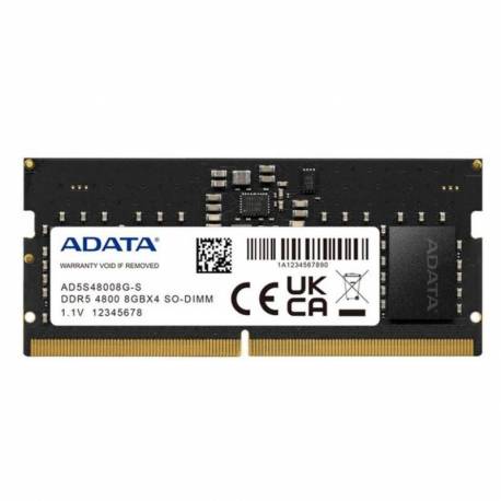 MODULO MEMORIA RAM S/O DDR5 8GB 4800MHZ ADATA