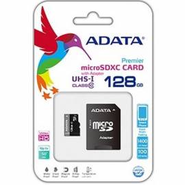 TARJETA DE MEMORIA MICRO SD ADATA 128GB + ADAPT