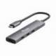 HUB USB-C A 4 PUERTOS USB-C EQUIP