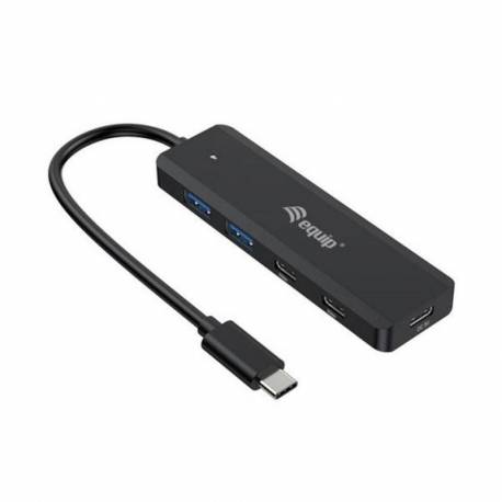 HUB USB-C A 5 PUERTOS USB-C EQUIP