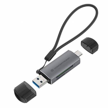 LECTOR TARJETAS EXTERNO CONCEPTRONIC USB-C