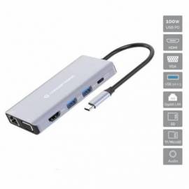 DOCKING STATION EQUIP USB-C A MULTIPUERTOS