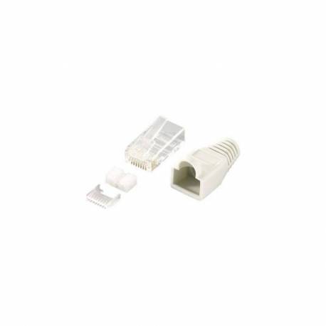 KIT 100 UDS CONECTORES RJ45 EQUIP