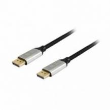 CABLE DISPLAYPORT 8K PREMIUM MACHO MACHO 1M