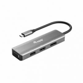 DOCKING STATION USB-C EQUIP 4 EN 1 MULTIPUERTOS