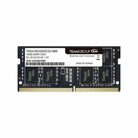 MODULO MEMORIA RAM S/O DDR4 16GB 3200MHZ TEAMGROUP